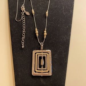 Two tone Chico’s 18” necklace!